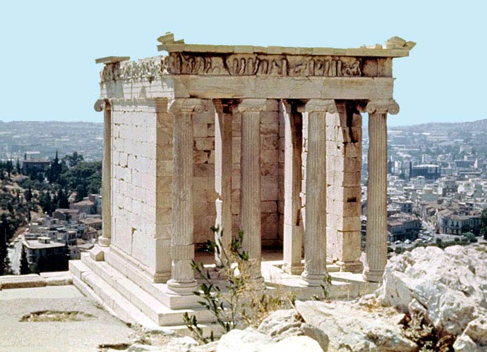 Архитектура Древней Греции.Амфипростиль- храм богини Ники. Акрополь